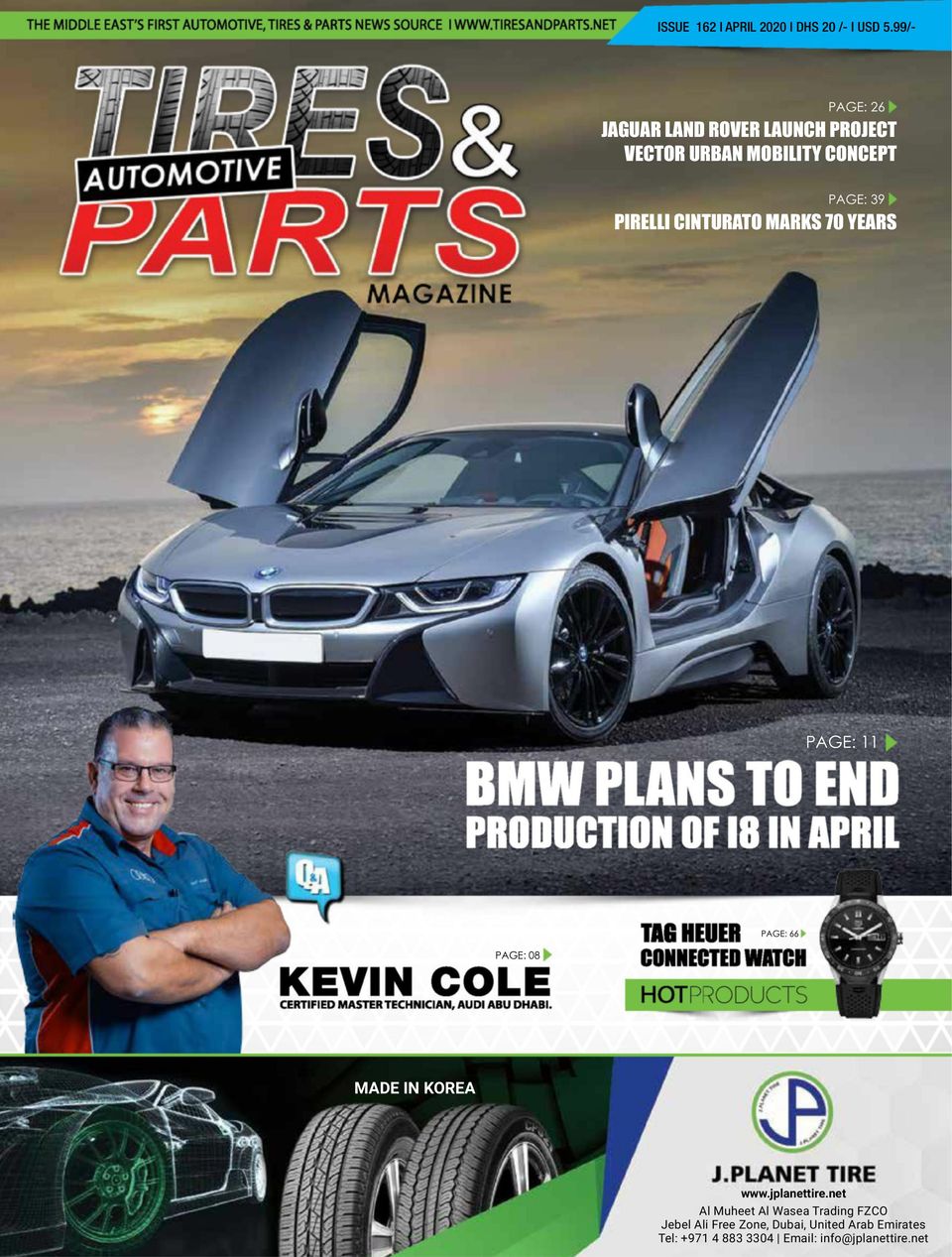 Tires and parts MagazineApril 2020 Magazine Get your Digital