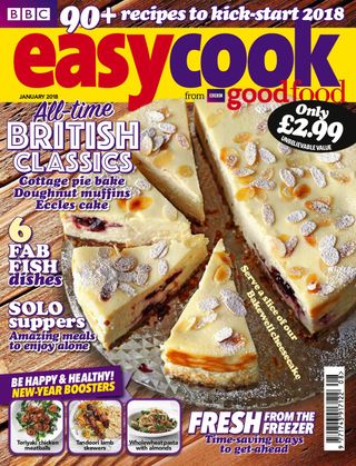 Get Your Digital Copy Of Bbc Easy Cook January 2018 Issue