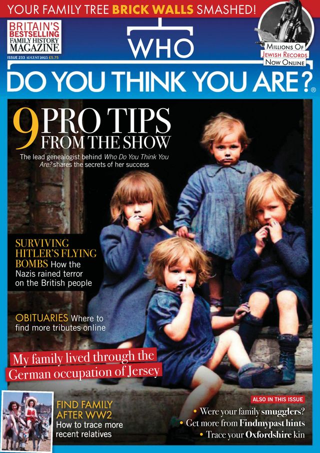 Who Do You Think You Are? Magazine