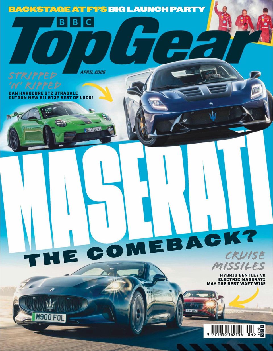 BBC Top Gear UK April 2025