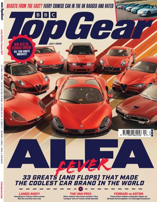 BBC Top Gear UK  Cover - July 2025 Edition