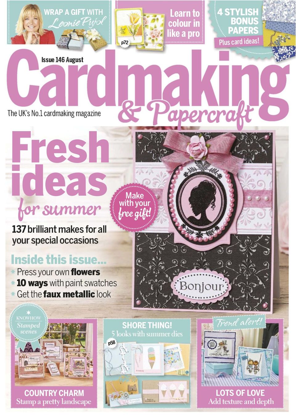 Cardmaking and PapercraftAugust 2015 Magazine