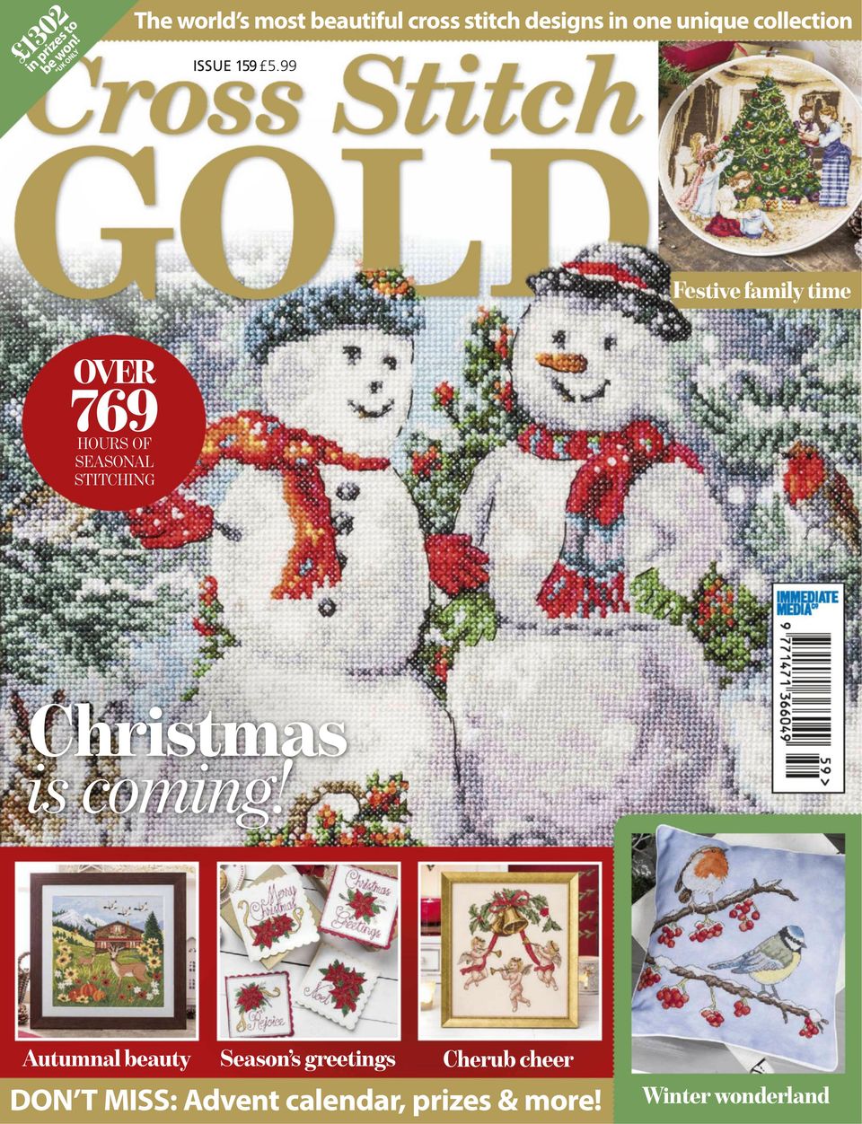 Cross Stitch GoldIssue 159 Magazine Get your Digital Subscription