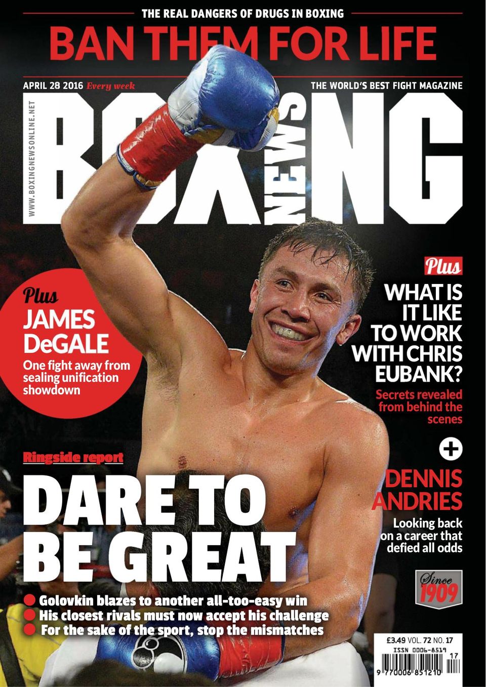 Boxing News-April 28,2016 Magazine - Get Your Digital Subscription