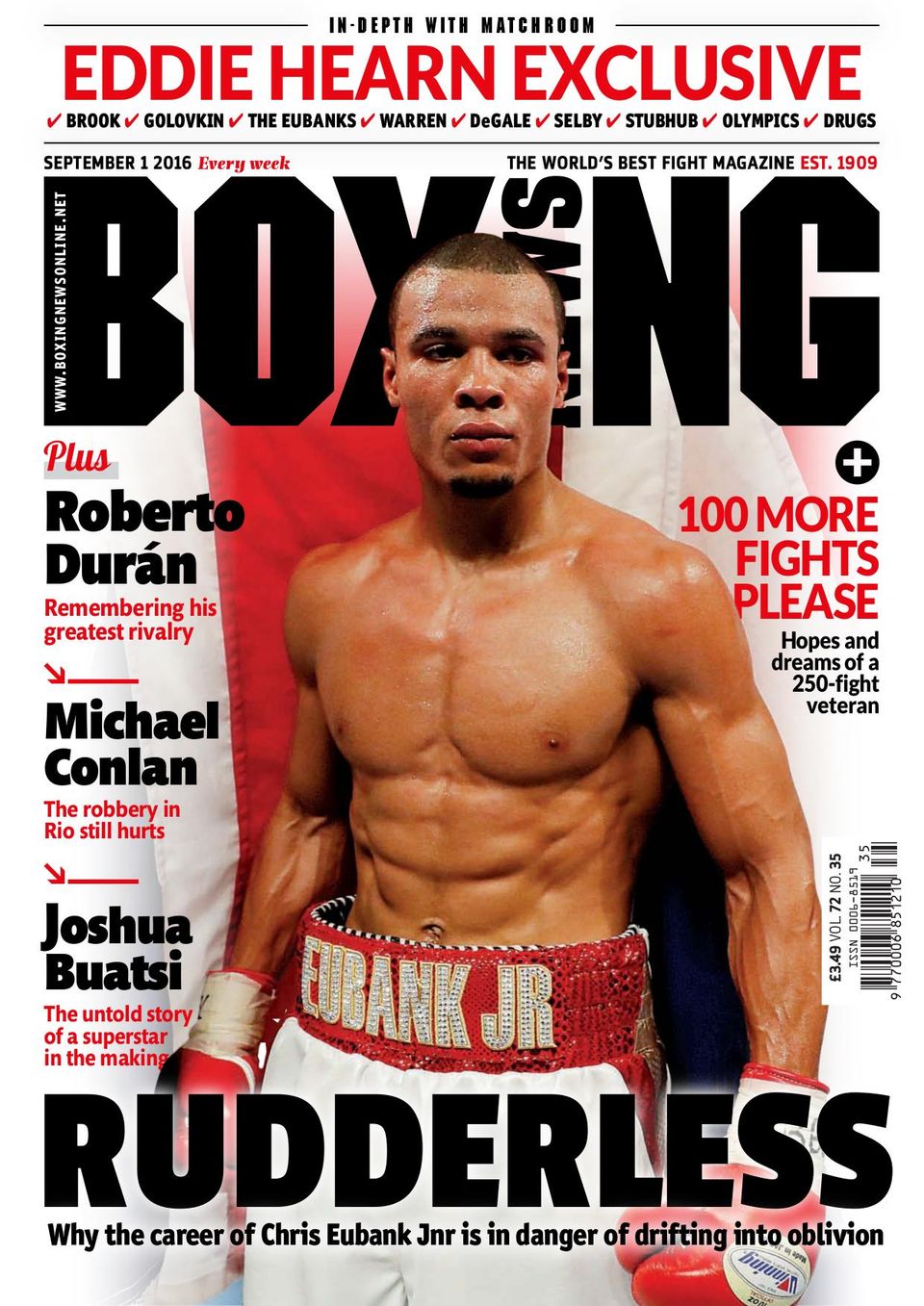 Get digital access to Boxing News - September 1,2016 issue | Magzter.com