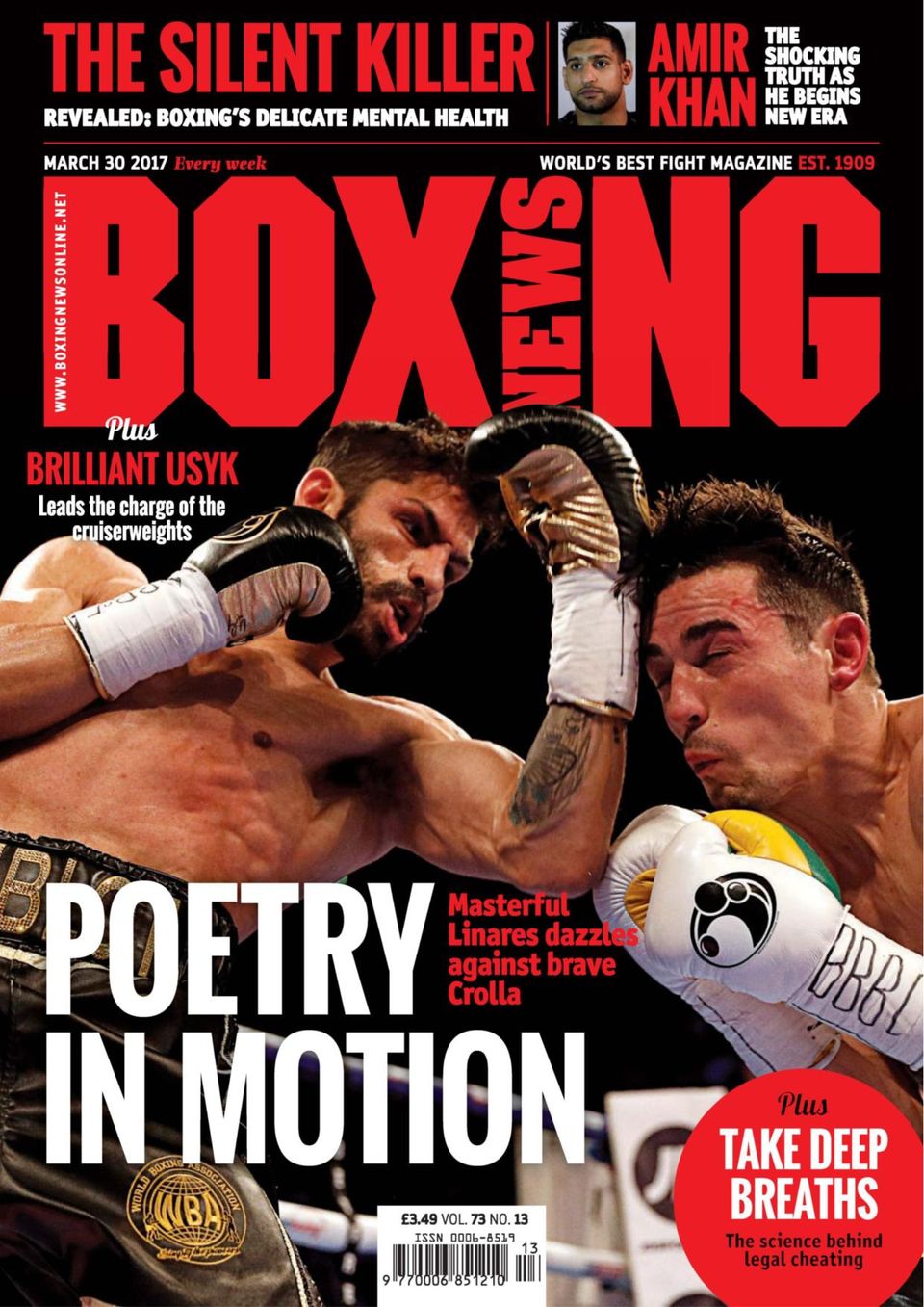 Boxing News-March 30,2017 Magazine - Get your Digital Subscription