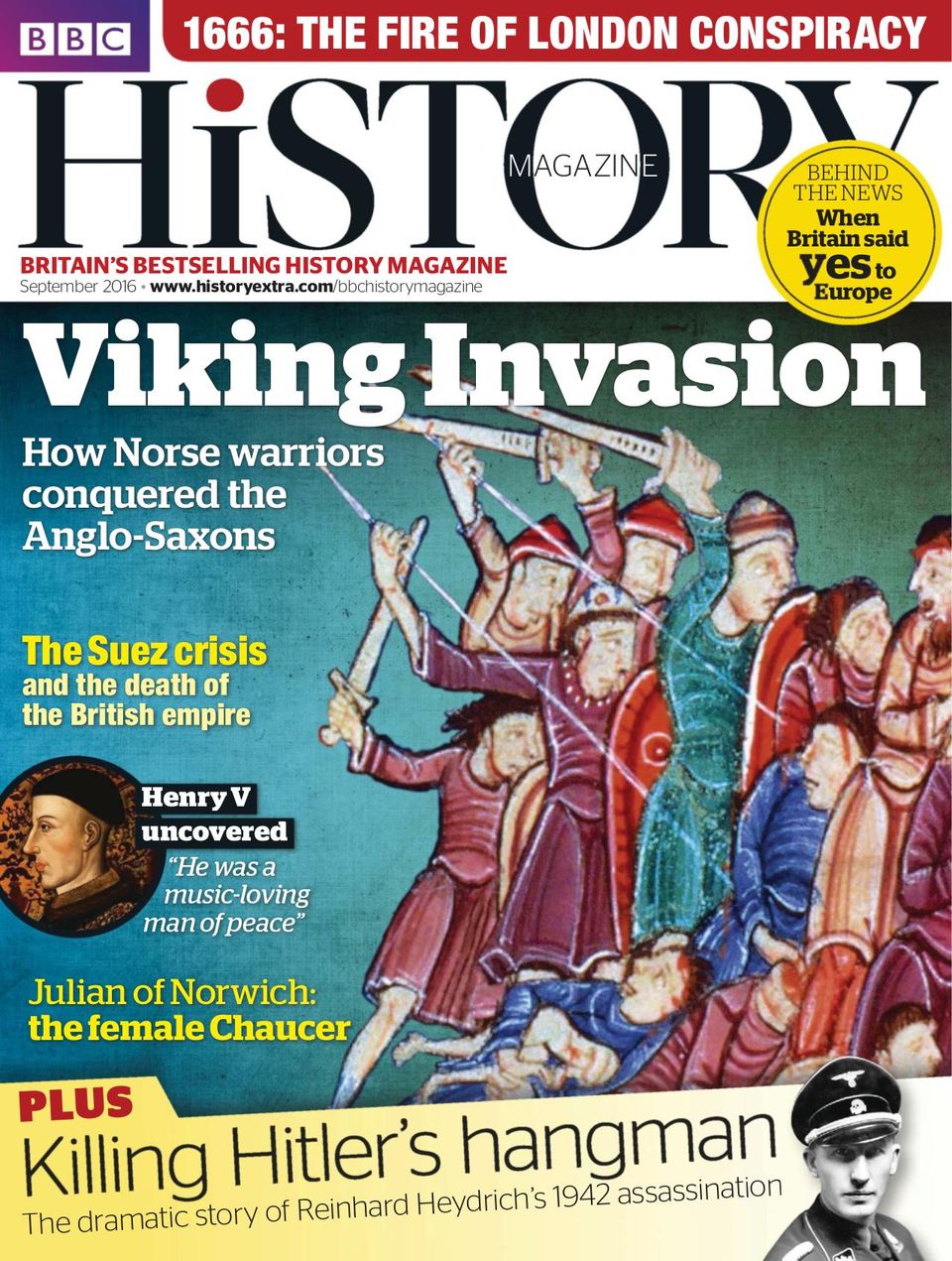BBC History MagazineSeptember 2016 Magazine Get your Digital
