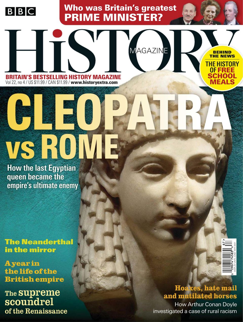 Get your digital copy of BBC History UK-April 2021 issue