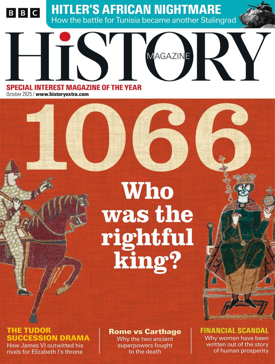 BBC History UK October 2025
