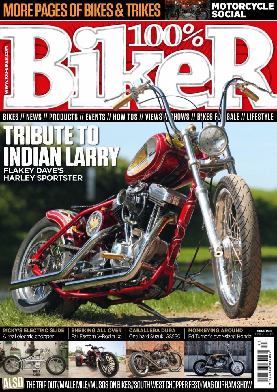 Magazine 100% biker (monthly) (9771468089067)