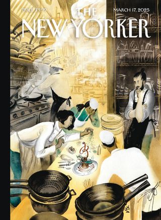 The New Yorker Magazine - May 12 - 19, 2025 The New Yorker Magazine Cover - May 12 - 19, 2025 Edition