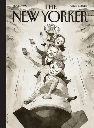 The New Yorker Magazine - May 12 - 19, 2025 The New Yorker Magazine Cover - May 12 - 19, 2025 Edition