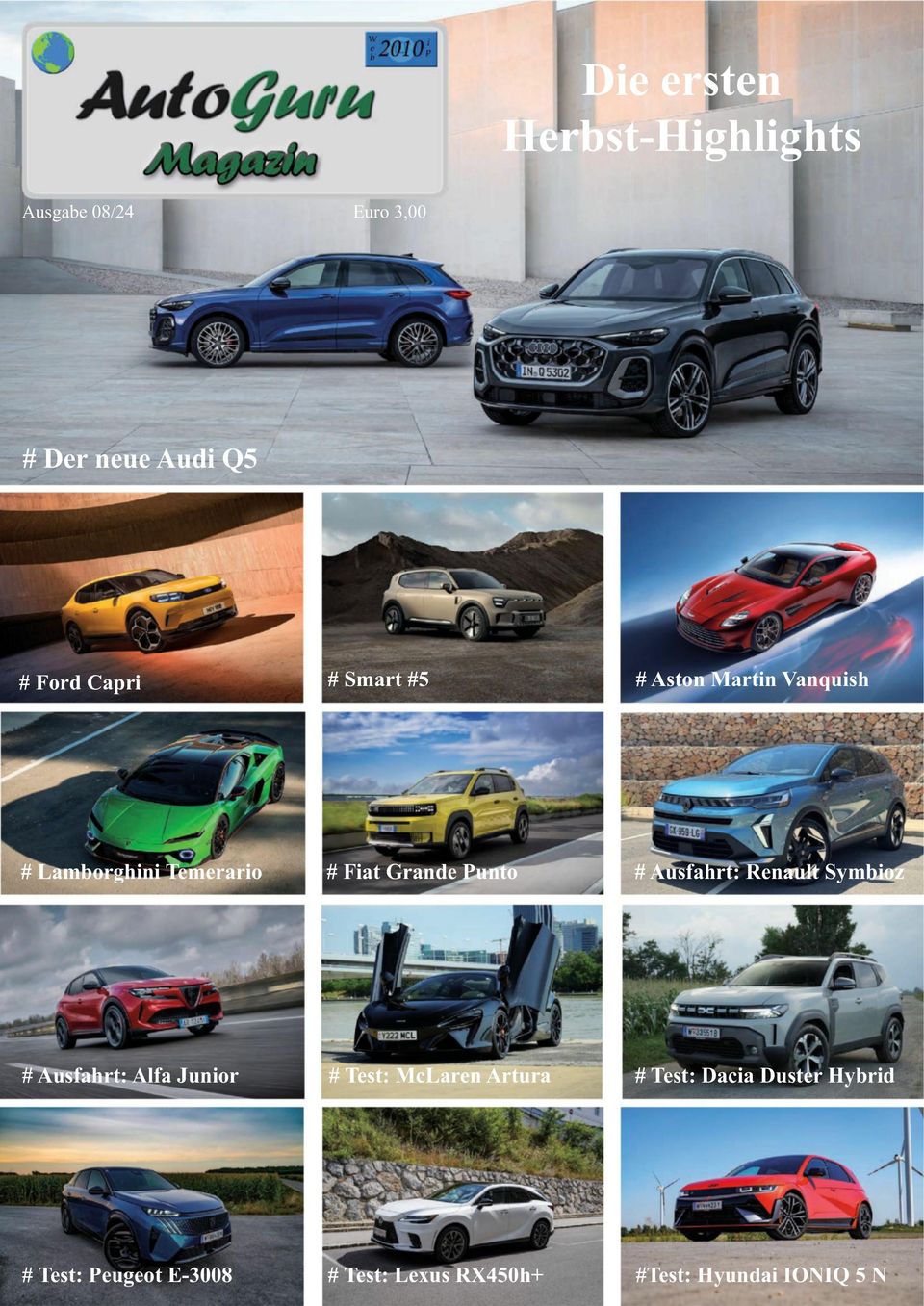 Autoguru.at Magazin Ausgabe 08/2024