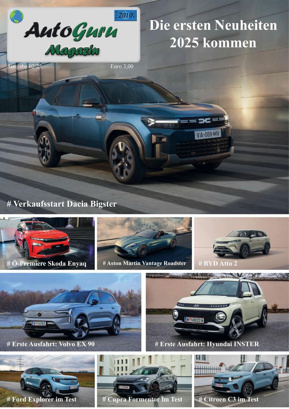 Autoguru.at Magazin Ausgabe 02/2025