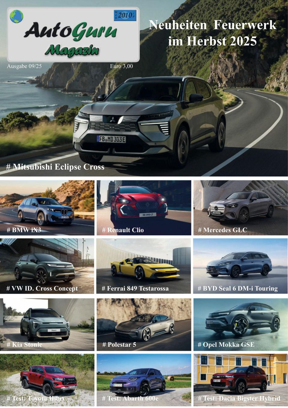 Autoguru.at Magazin Ausgabe 09/2025