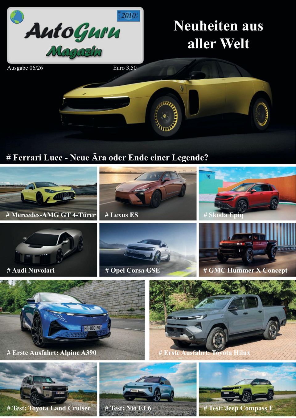 Autoguru.at Magazin Ausgabe 06/2026