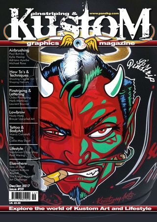 Pinstriping & Kustom Graphics Magazine