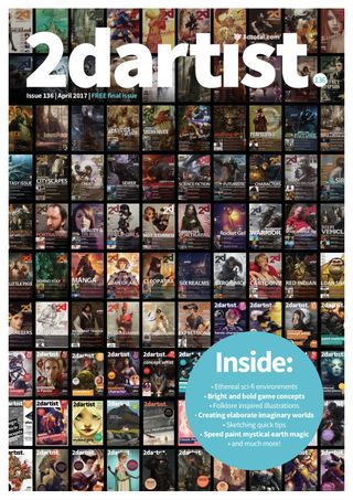 2DArtist - April 2017 2DArtist Cover - April 2017 Edition