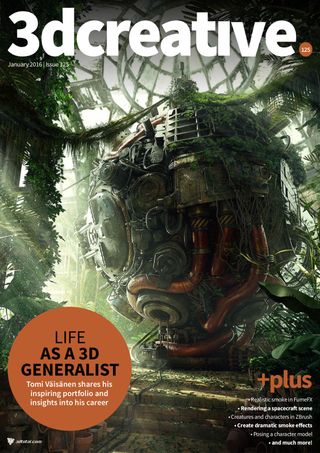 3DCreative - January 2016 3DCreative Cover - January 2016 Edition