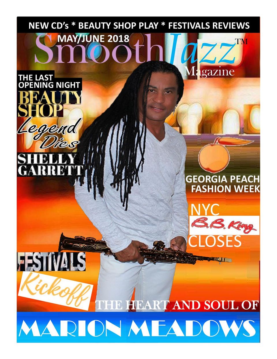 Smooth Jazz Magazine-May/June 2018 Magazine - Get your Digital Subscription