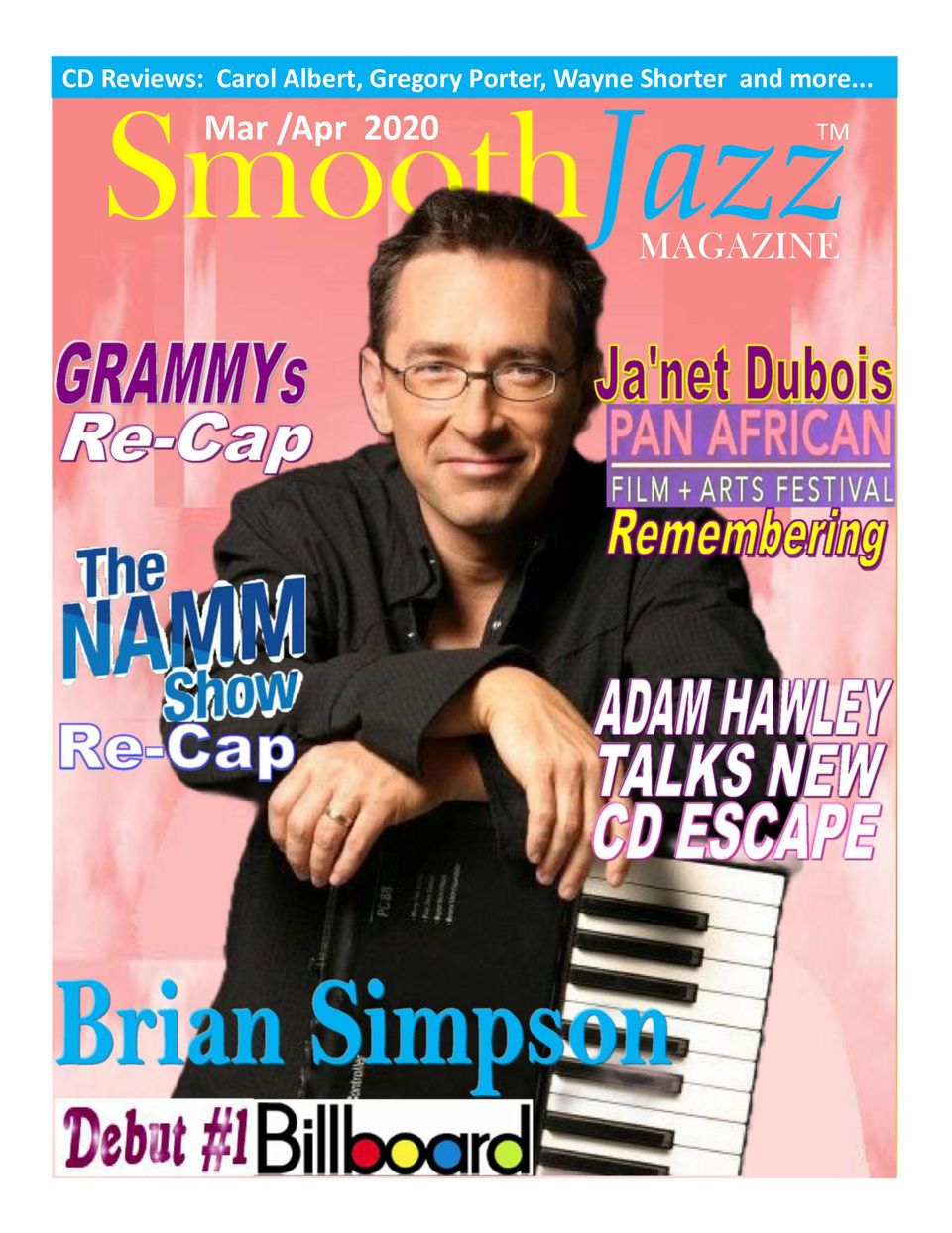 Smooth Jazz Magazine-March - April 2020 Magazine