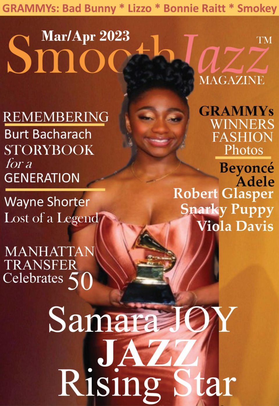 Smooth Magazine Calanders Smooth Jazz Magazine-March - April 2023 Magazine