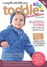 Toddle About Warwickshire  Cover - October - December 2015 Edition