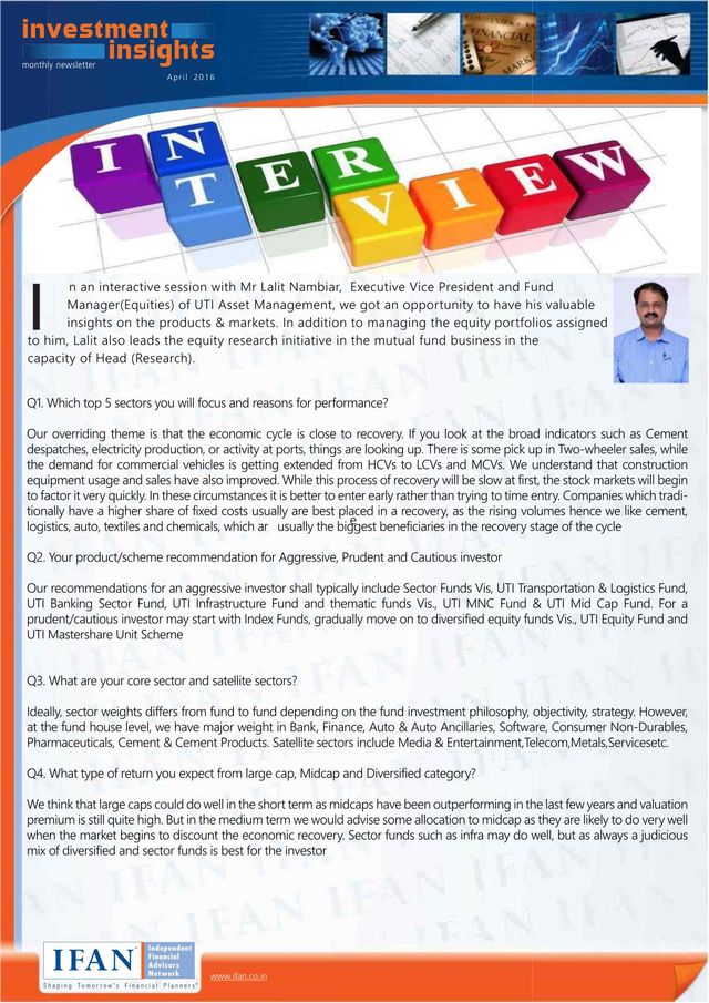 IFAN Investment Insights