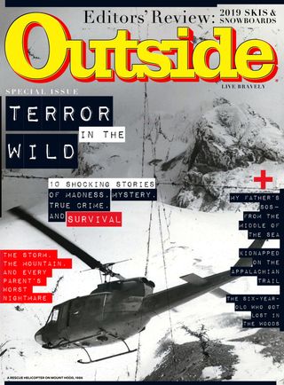 Outside Magazine  Cover - September/October 2020 Edition