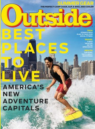 Outside Magazine  Cover - September/October 2020 Edition