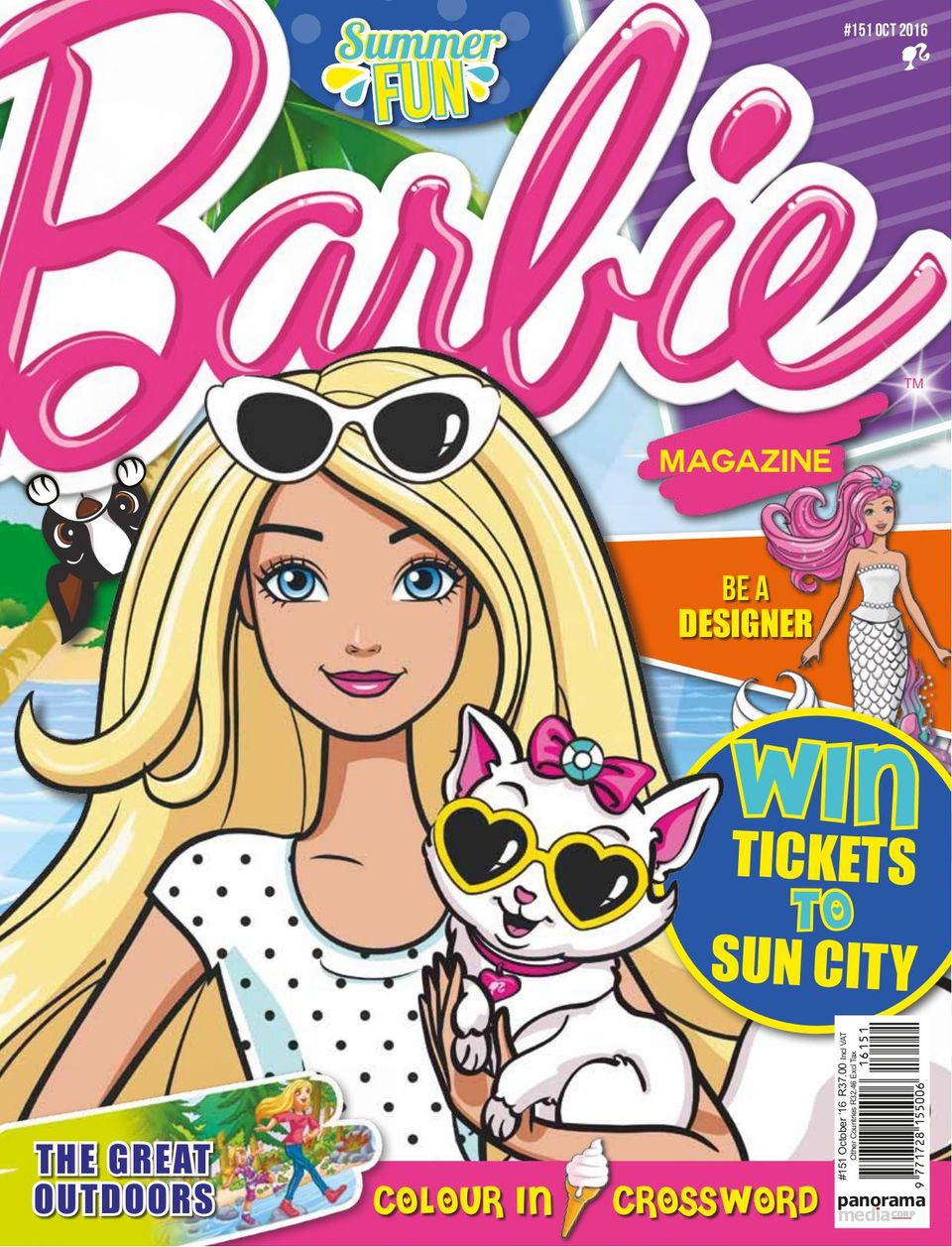 Barbie Magazine Cover