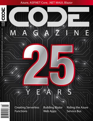 CODE Magazine  Cover - May - June 2025 Edition