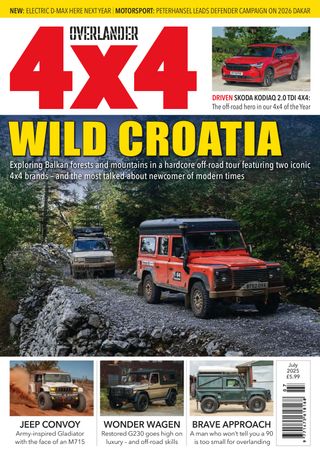 Overlander 4x4 - July 2025 Overlander 4x4 Cover - July 2025 Edition