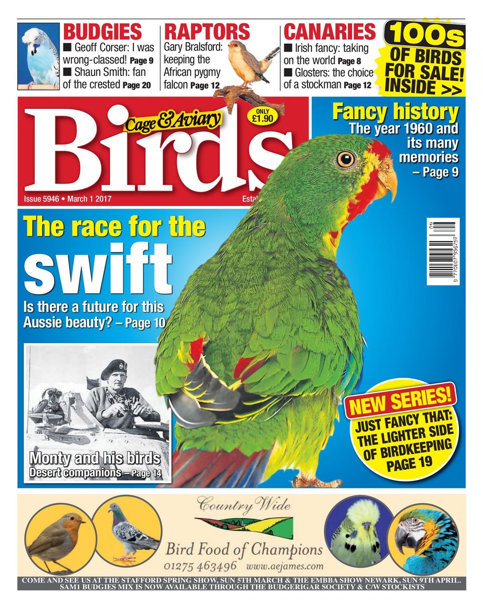 countrywide parrot food