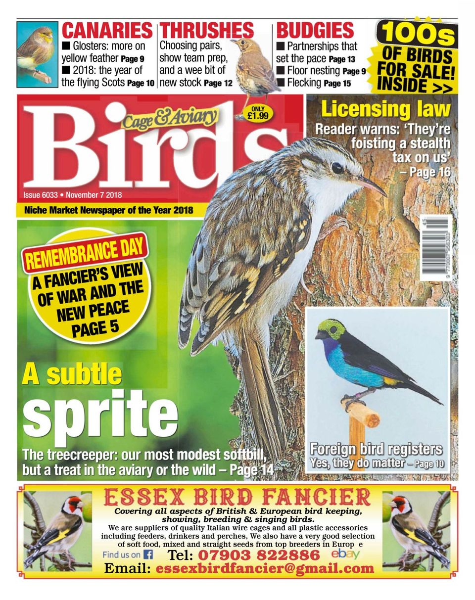 cage and aviary bird suppliers