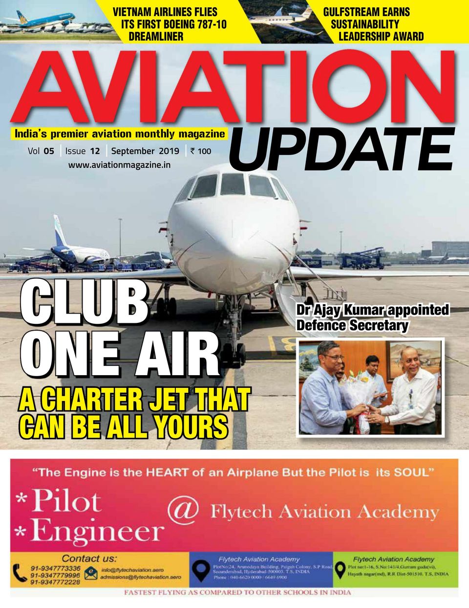 Aviation UpdateSeptember 2019 Magazine Get your Digital Subscription