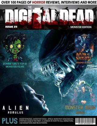 The Digital Dead - DIGITAL DEAD ISSUE 23 MONSTER EDITION The Digital Dead Cover - DIGITAL DEAD ISSUE 23 MONSTER EDITION Edition