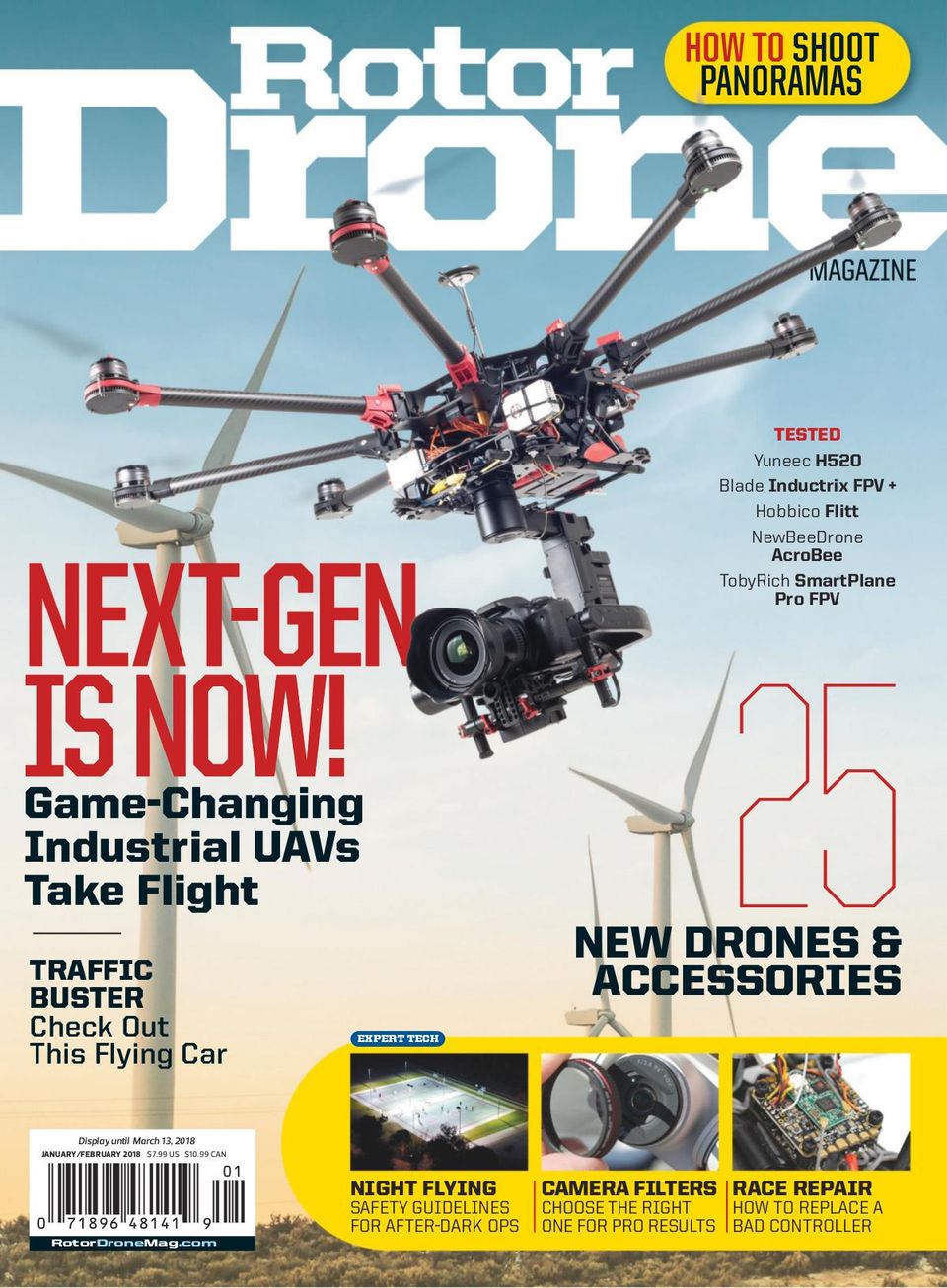 RotorDroneJanuary/ February 2018 Magazine Get your Digital Subscription