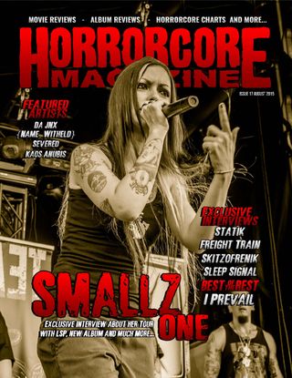 Horrorcore Magazine - Issue 17 - August 2015 Horrorcore Magazine Cover - Issue 17 - August 2015 Edition
