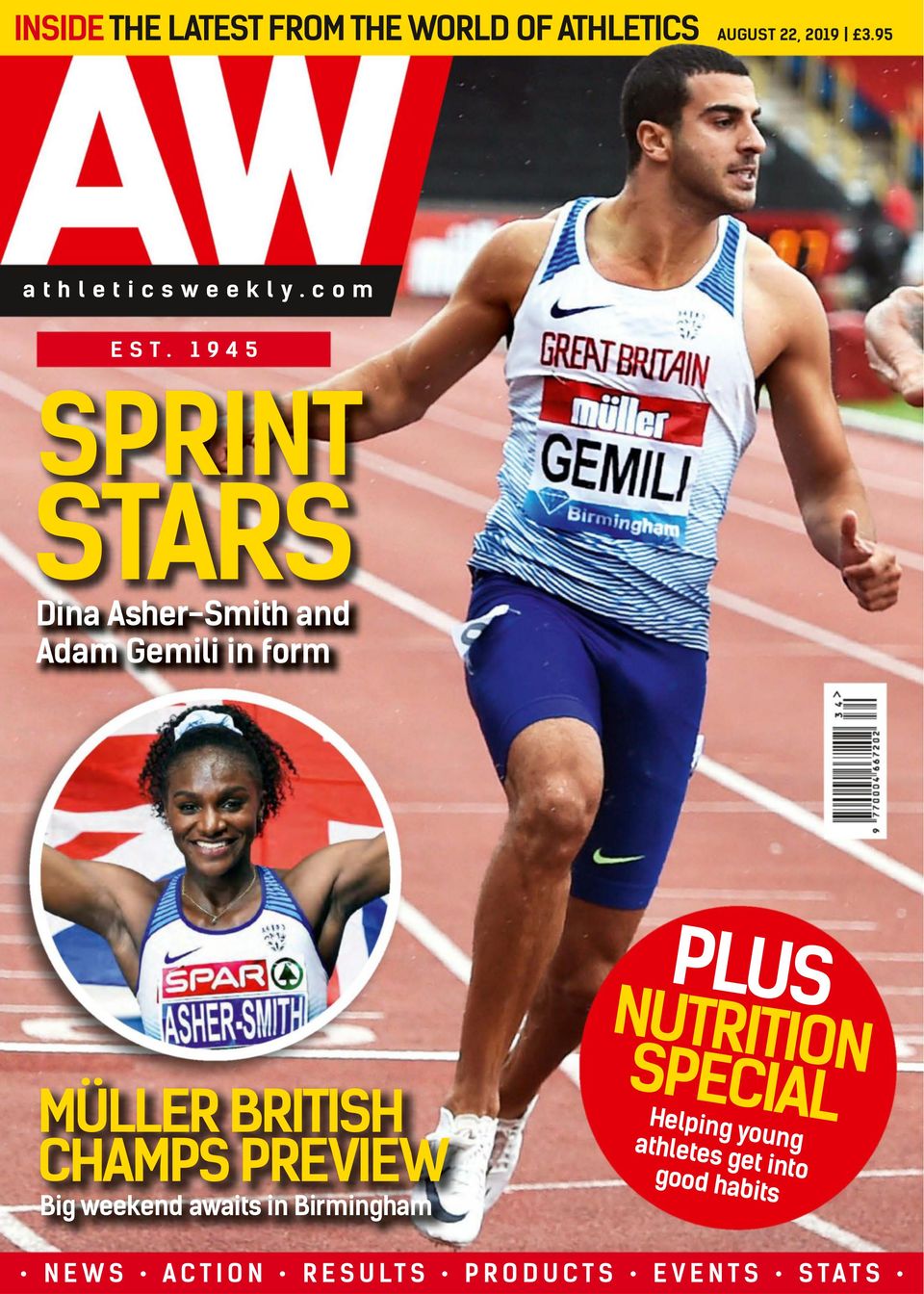 Athletics WeeklyAugust 22, 2019 Magazine Get your Digital Subscription