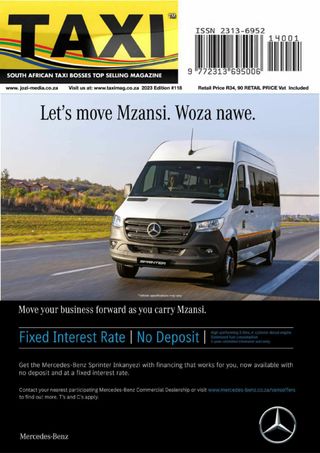 Taxi Magazine  Cover - April 2023 Edition