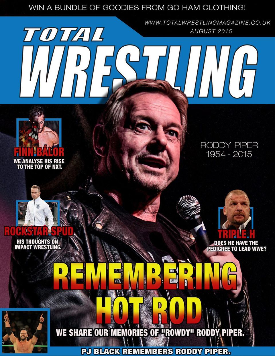 Total Wrestling MagazineAugust 2015 Magazine