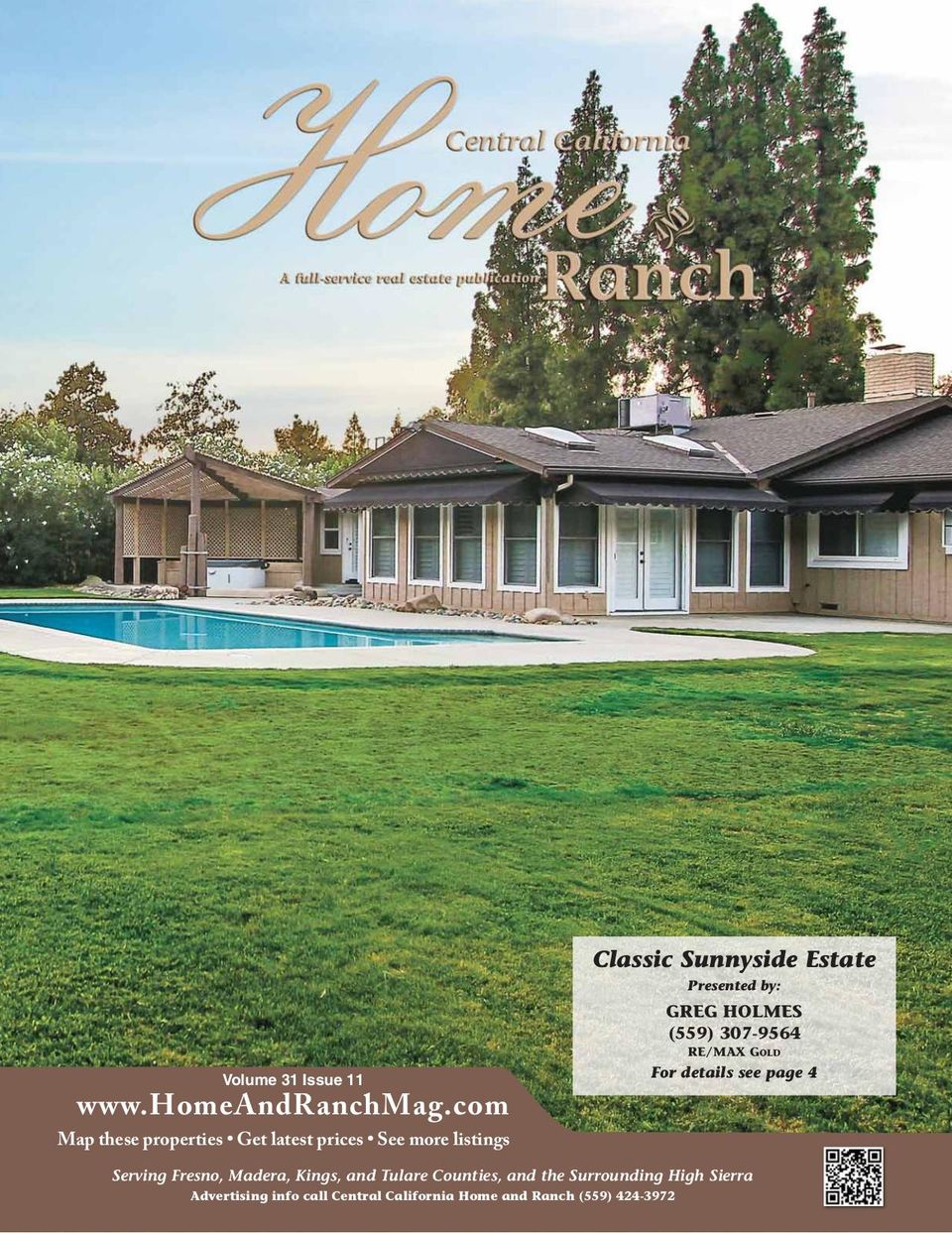 Central California Home and Ranch MagazineVolume 31 Issue 11 Magazine