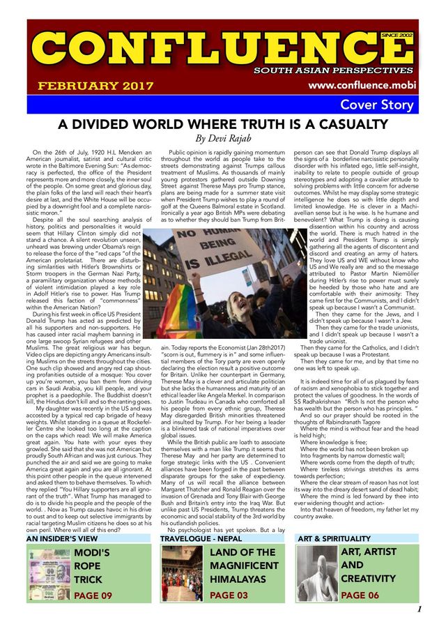 Confluence South Asian Perspectives