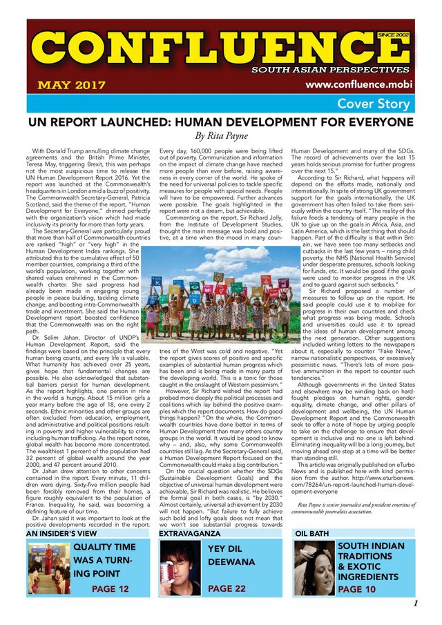 Confluence South Asian Perspectives