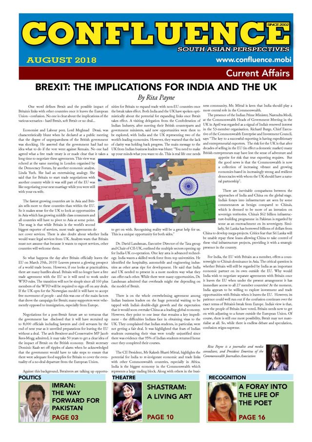 Confluence South Asian Perspectives