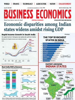BUSINESS ECONOMICS - June 01 - 30, 2025 BUSINESS ECONOMICS Cover - June 01 - 30, 2025 Edition