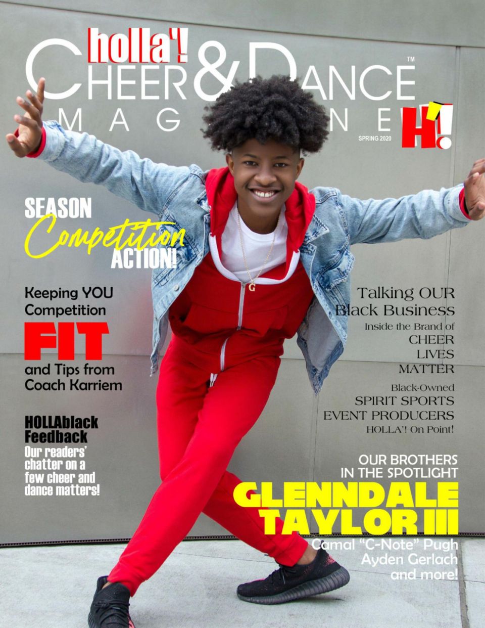 HOLLA'! Cheer and Dance MagazineSpring 2020 Magazine