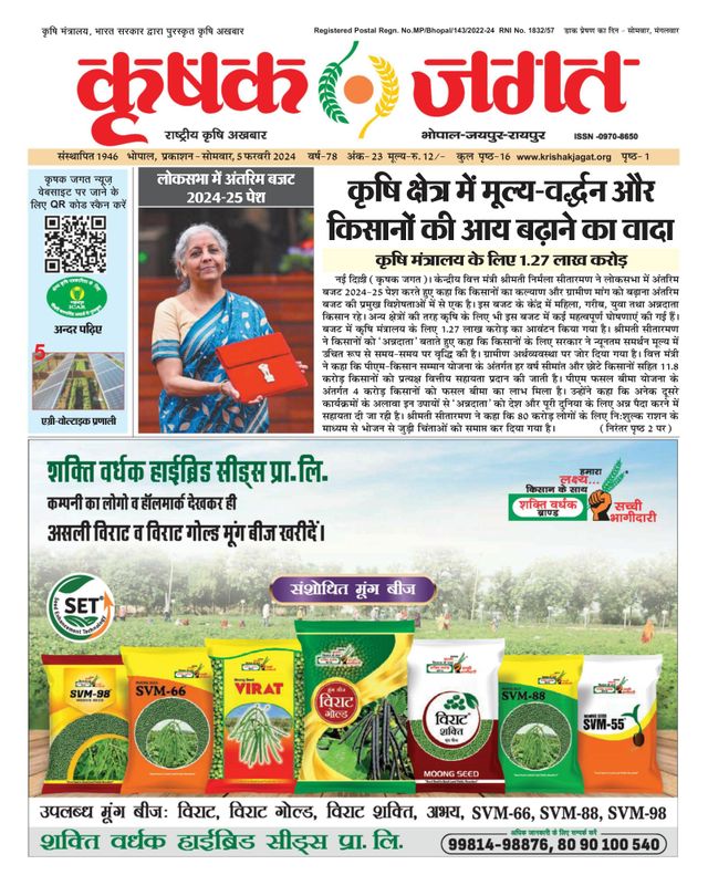 Krishak Jagat - Madhya Pradesh