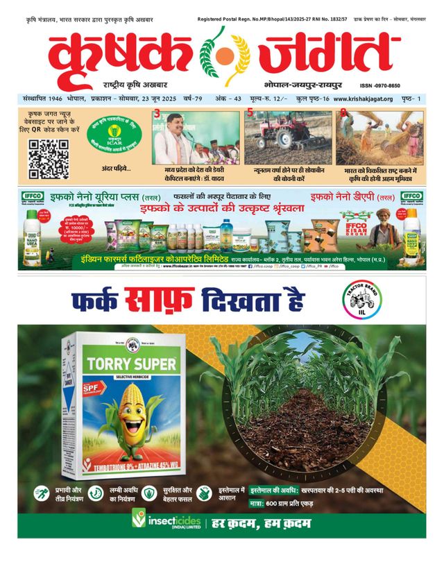 Krishak Jagat - Madhya Pradesh